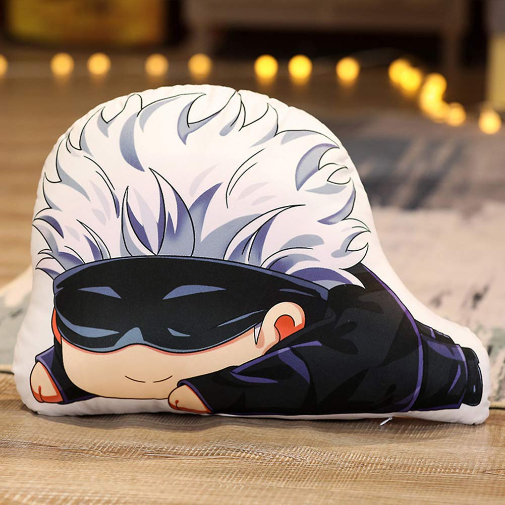 Anime Plush Pillow - Cute Japanese Character Throw Pillow for Bed, Sofa, and Car - Soft Plushie Doll Toy Gift for Boys, Girls, and Teens - Perfect for Home Decor, Cosplay, and Anime Fans