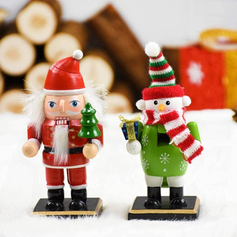 Handcrafted Nutcracker Puppet Ornaments - Christmas Tree Decorations, Home Sculpture Crafts for Holiday & Winter Decor - Perfect for Xmas Gifts, Party Favors & Festive Home Styling