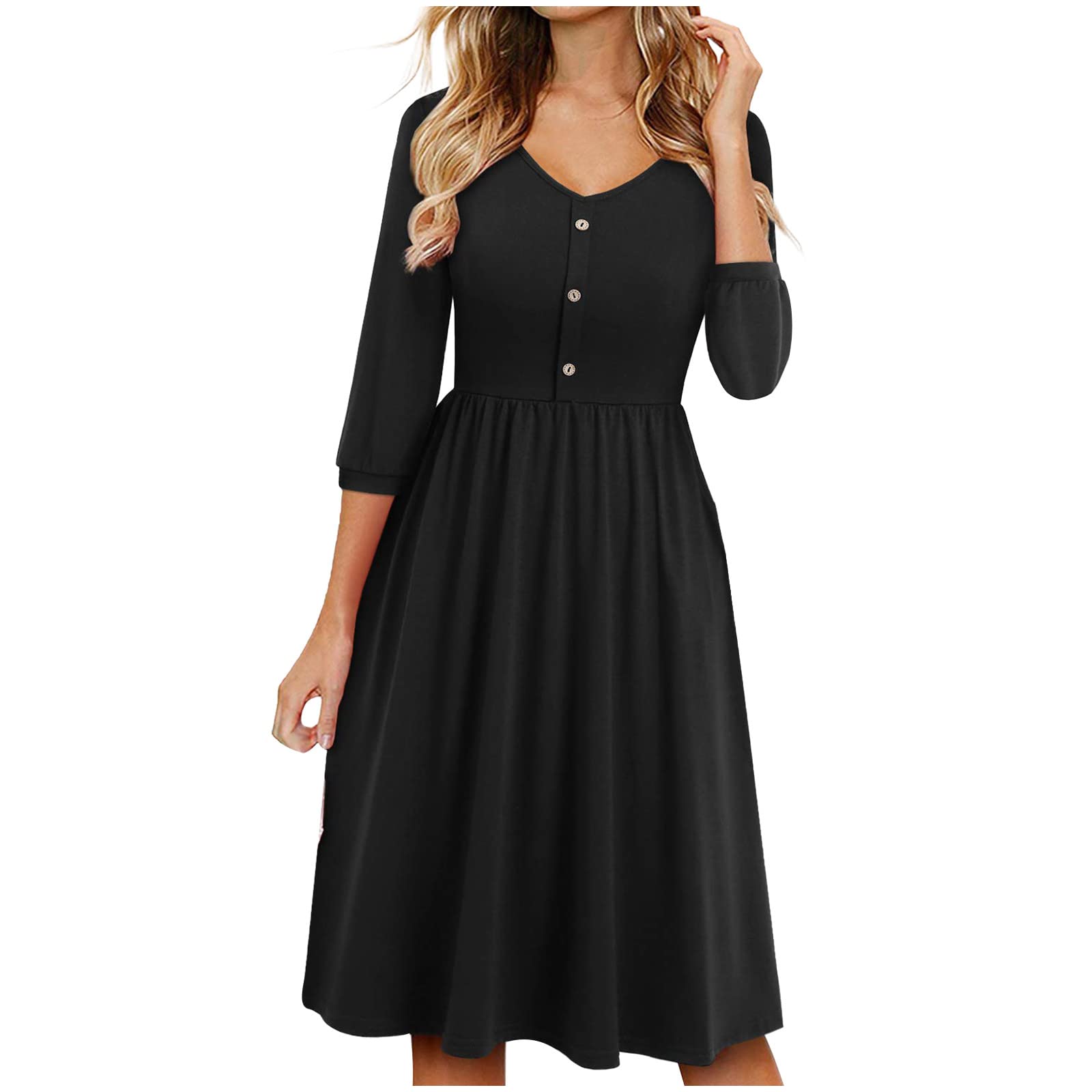 **Women's Summer Dresses 2022 – Floral Print Casual V-Neck Sleeveless Sundress with Pleats & Suspenders | Perfect for Beach, Vacation & Everyday Wear**