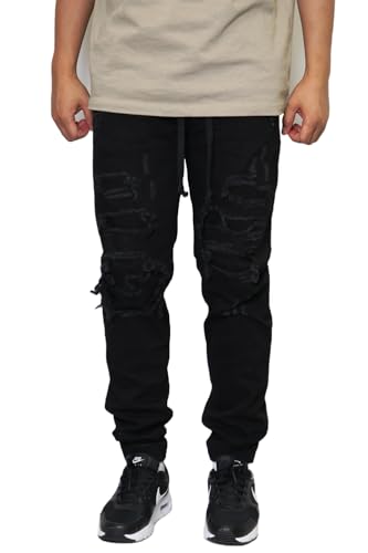 Distressed Black