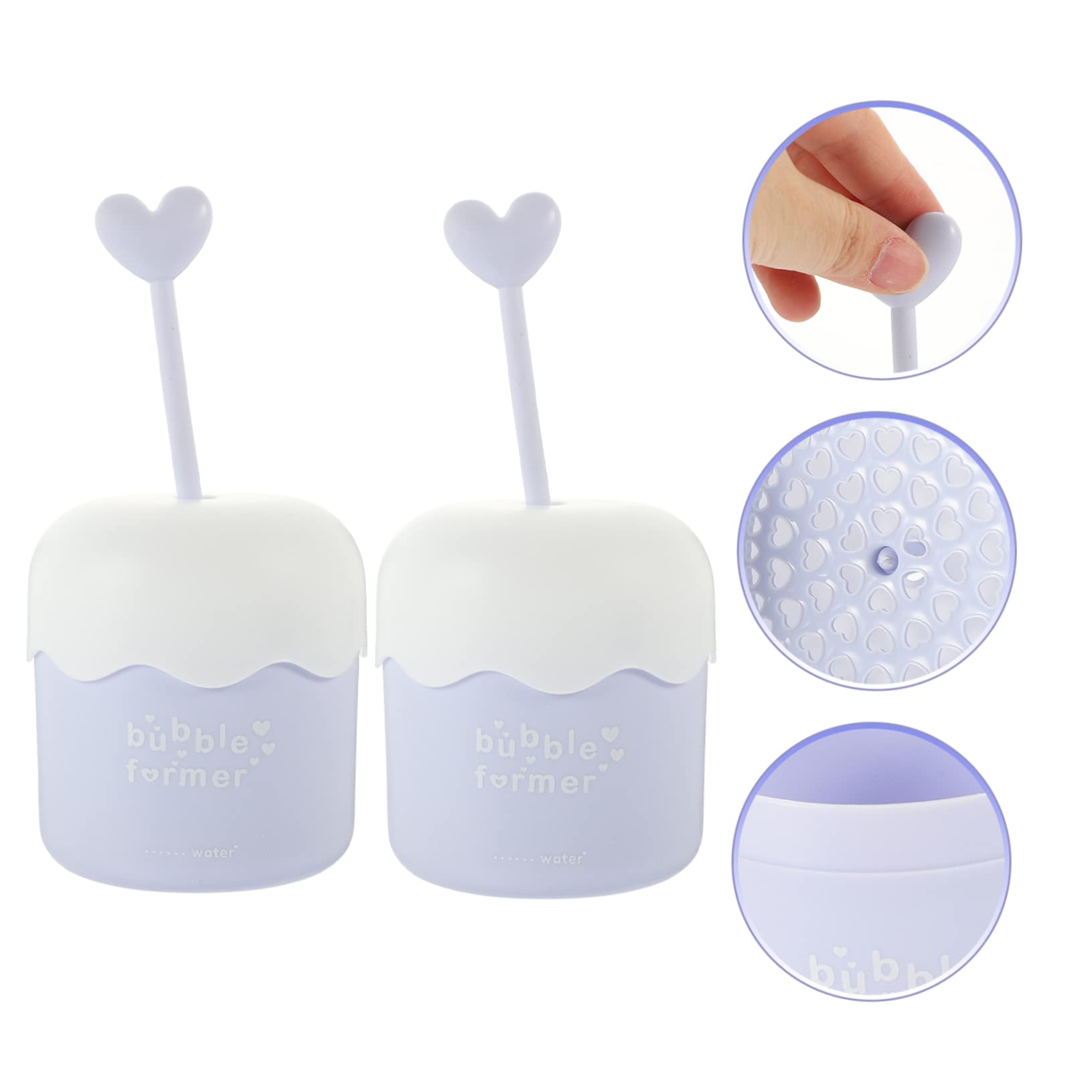 Beavorty 8-Pack Bubbler Candy Floss Body Wash Foam Cream - Bubble Bath & Face Cleanser Machine for Kids & Adults - Perfect for Spa, Bath Time & Skincare Routine
