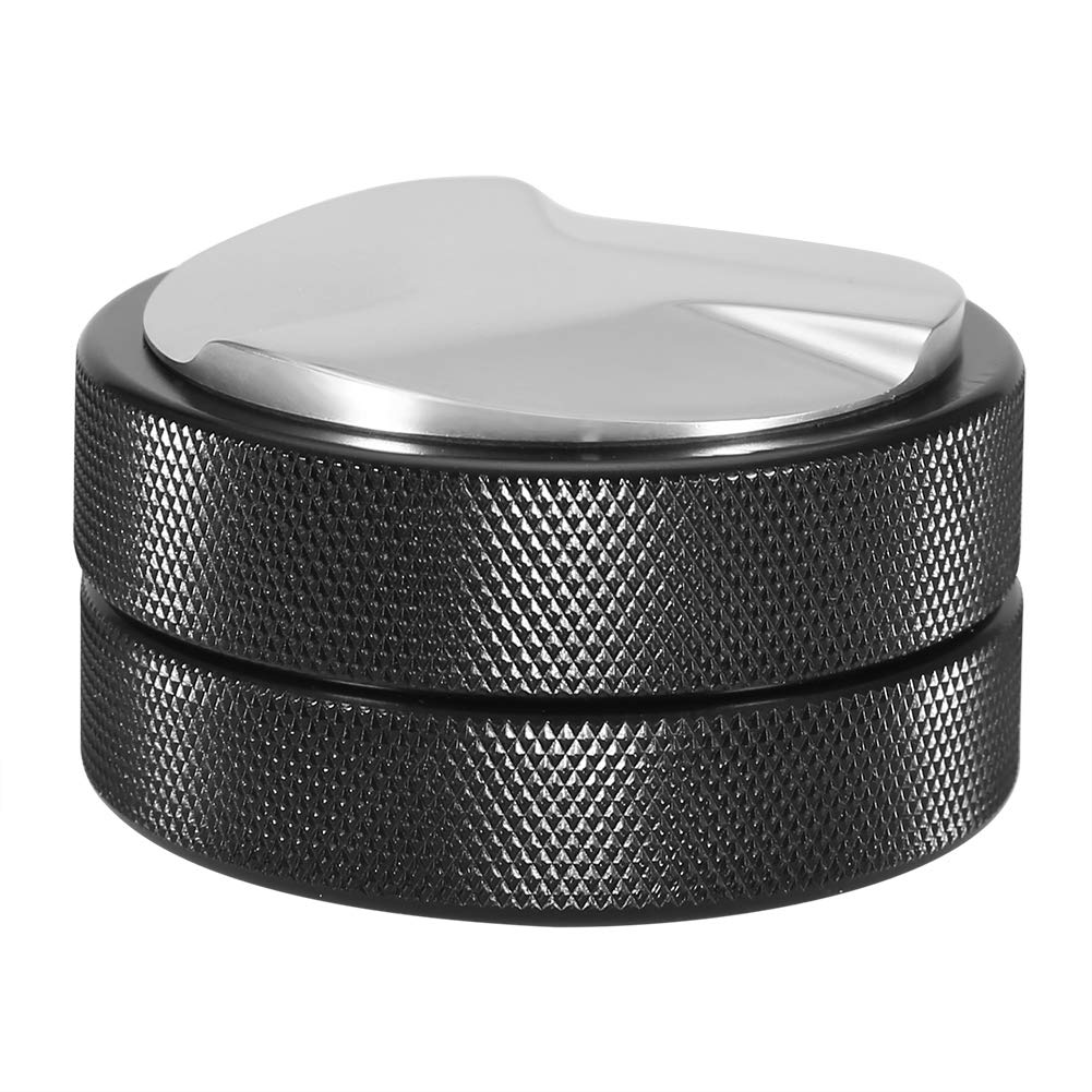 51mm Stainless Steel Coffee Tamper with Adjustable Base - Professional Espresso Tamping Tool for Baristas, Coffee Powder Distributor & Leveler - Perfect for Home Brewing and Coffee Shops