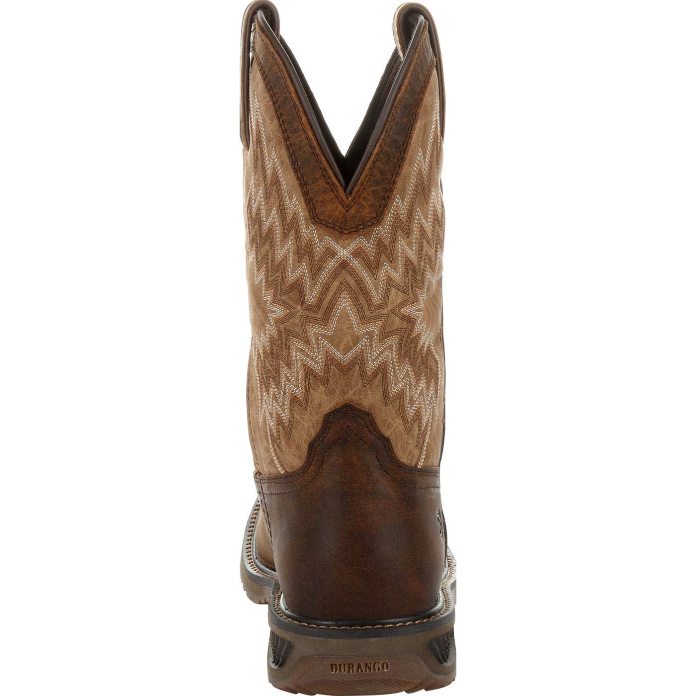 Durango Men's Workhorse Western Boot - Durable Leather Cowboy Boots for Work & Riding | Comfortable & Stylish for Ranch, Rodeo & Outdoor Activities