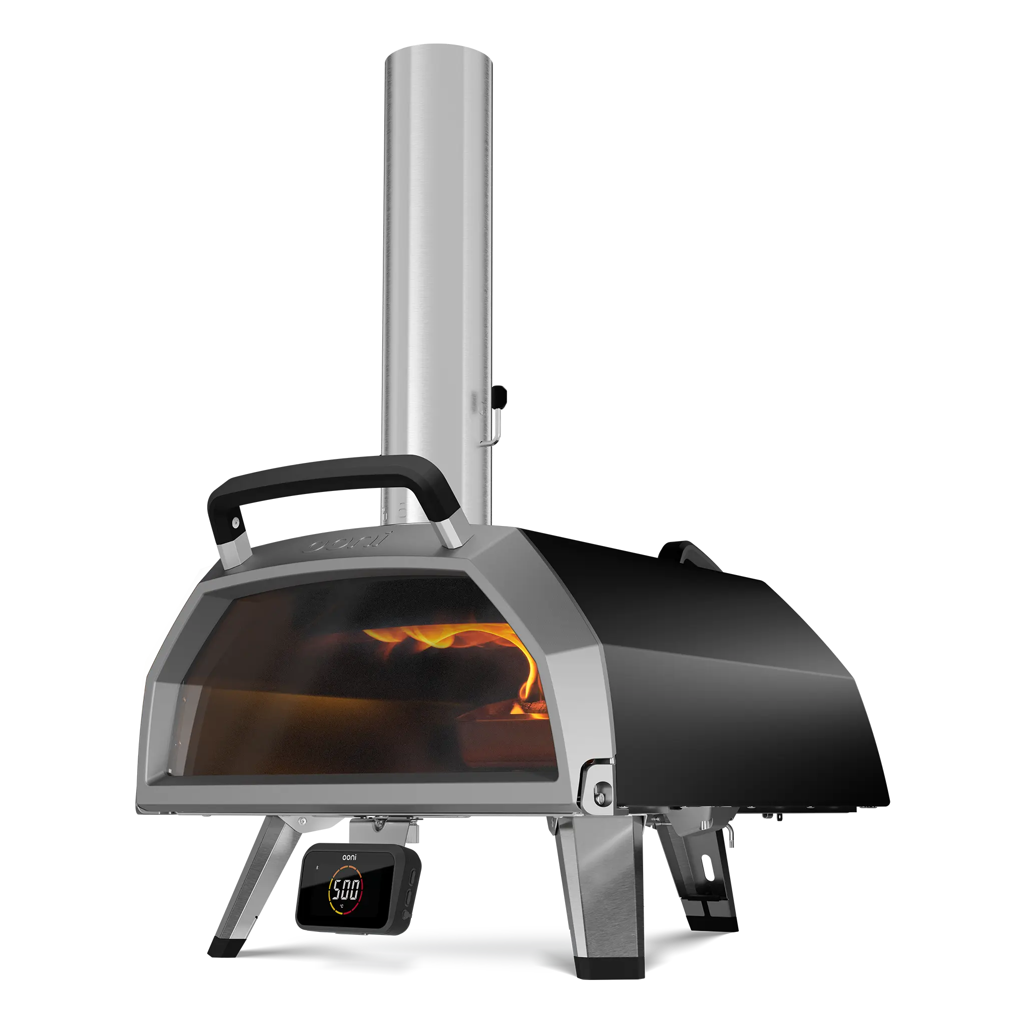 Ooni Karu 2 Pro Multi-Fuel Outdoor Pizza Oven - Portable Wood & Gas Pizza Maker for Backyard, Camping & Parties - Perfect for Neapolitan & Artisan Pizzas
