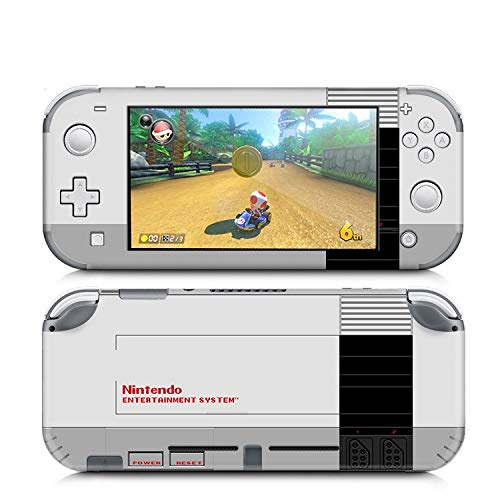 Nintendo Switch Lite Skin Sticker - Full Set Vinyl Protective Wrap Cover Film (Gray) | Durable Scratch-Resistant Decal for Gaming Console Protection | Perfect for Travel, Gaming Sessions & Display