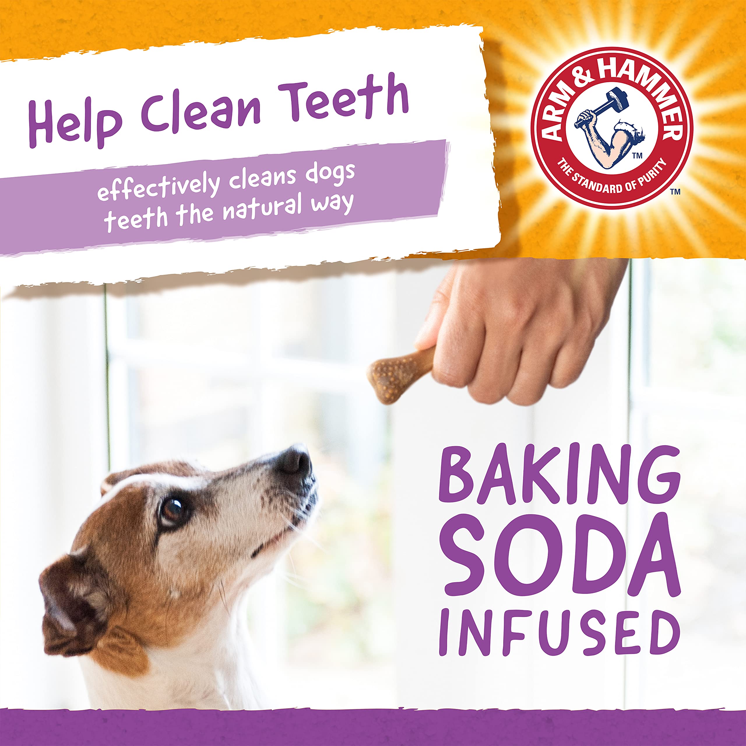 Arm & Hammer for Pets Nubbies Tartar Control Dental Treats for Dogs - 6 Pack (139 Count) | Chicken Flavor Dental Chews for Fresh Breath, Plaque & Tartar Removal | Perfect for Small & Medium Dogs Daily Oral Care