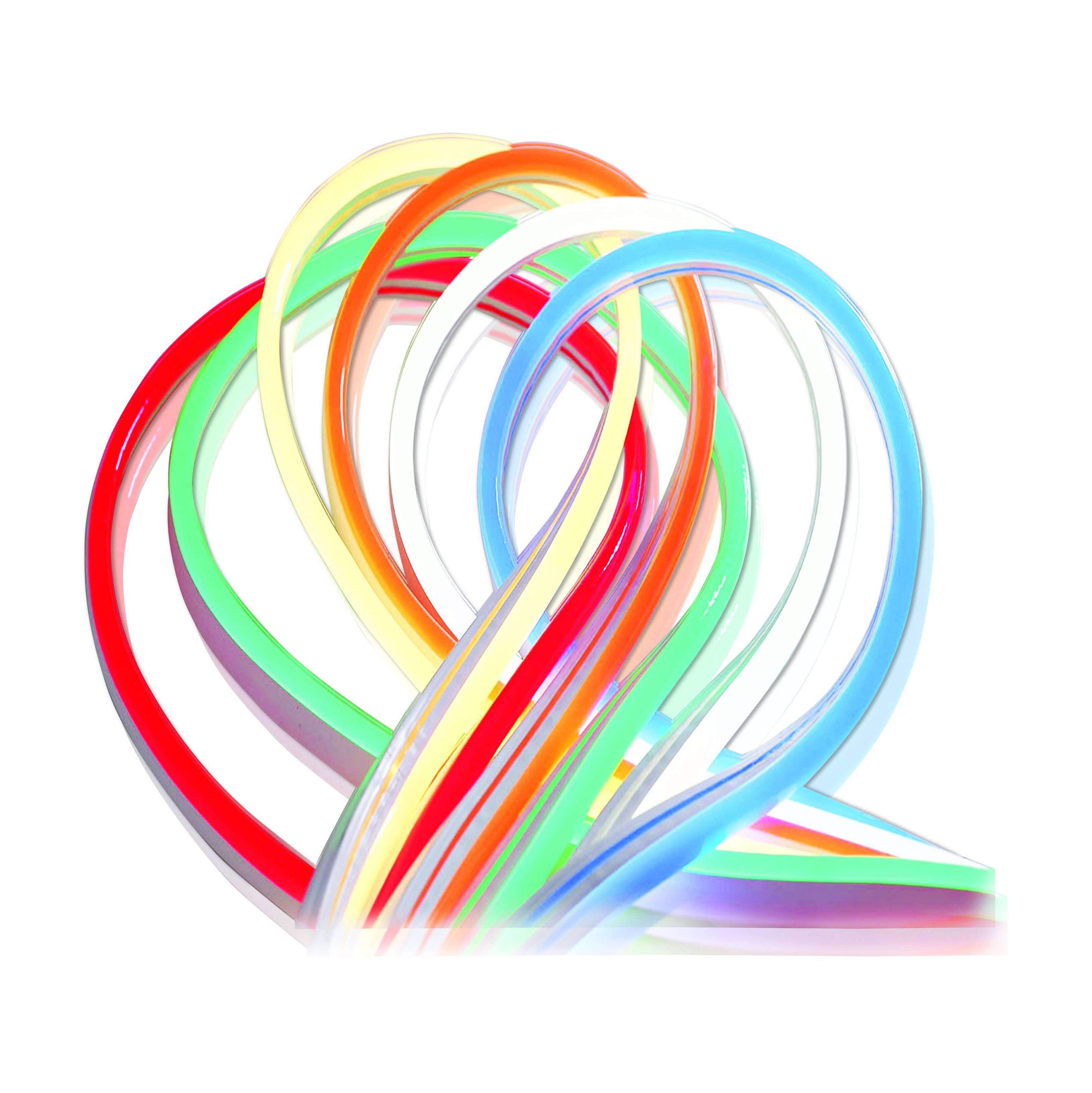 Neon LED Strip Lights 2200K Warm White - Petite Size with Custom Cuts for Home Decor, Bedroom, Bar, and Party Lighting