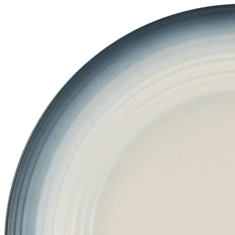 Swirl Ombre Blue 16-Piece Dinnerware Set - Service for 4 | Elegant Tableware for Dinner Parties, Family Gatherings & Special Occasions