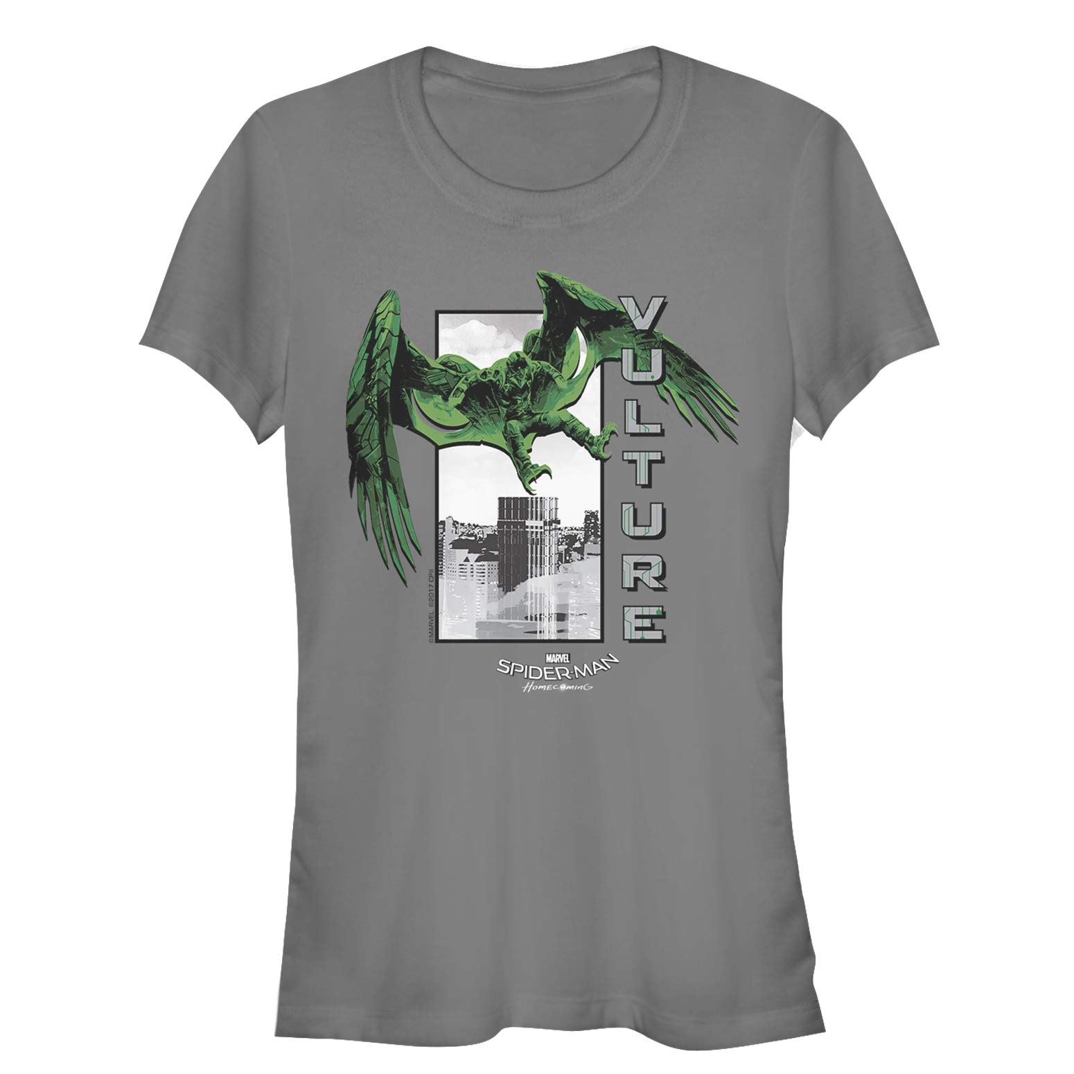 Marvel Junior's Spider-Man: Homecoming Vulture Graphic T-Shirt for Kids - Superhero Costume & Casual Wear