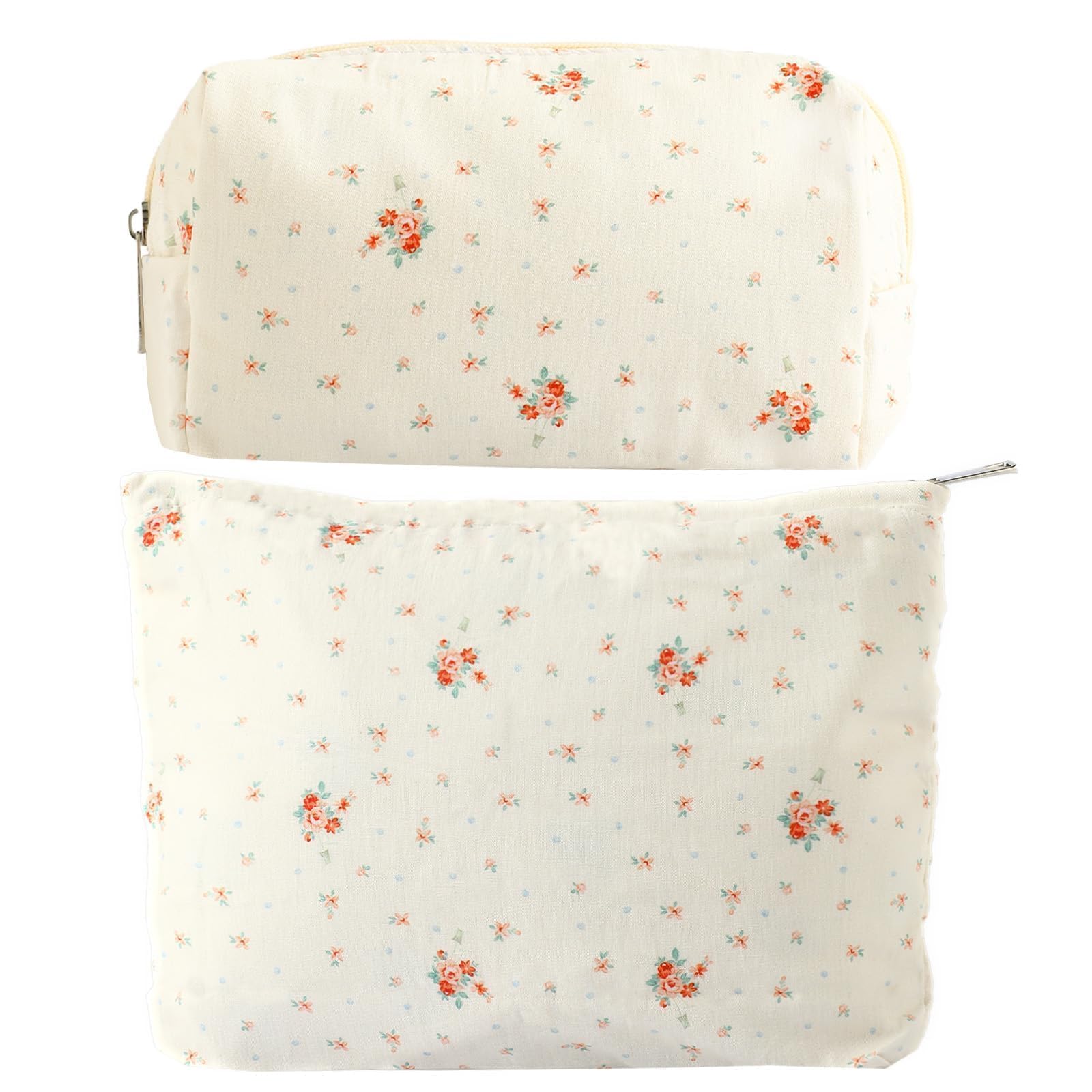 LYDZTION Large Capacity Makeup Bag & Pencil Case Set - Waterproof Travel Cosmetic Organizer for Women | Perfect for Brushes, Toiletries & Daily Essentials (Ideal for Travel, Gym & Home Storage)