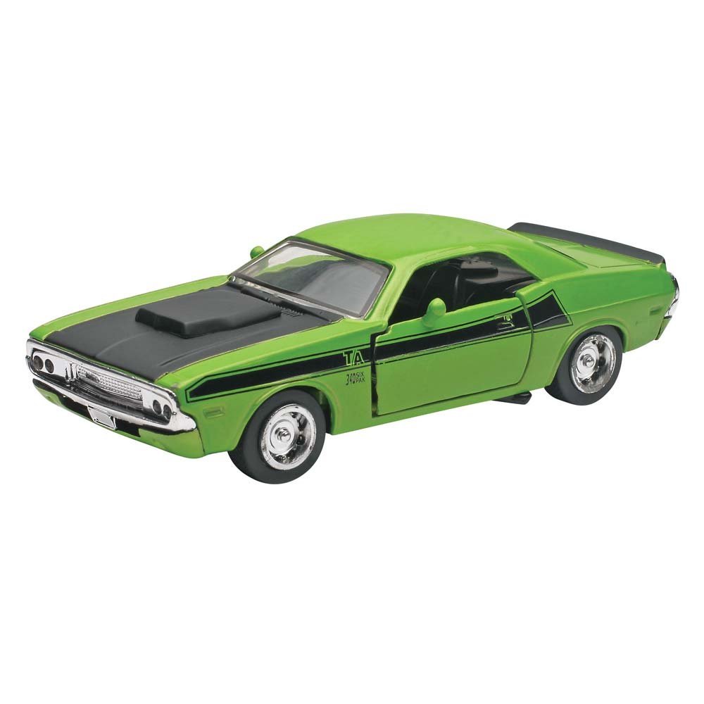 1/32 Scale 1970 Dodge Challenger T/A Diecast Model Car - Classic Muscle Toy for Kids & Collectors - Perfect for Playtime, Display & Gifts