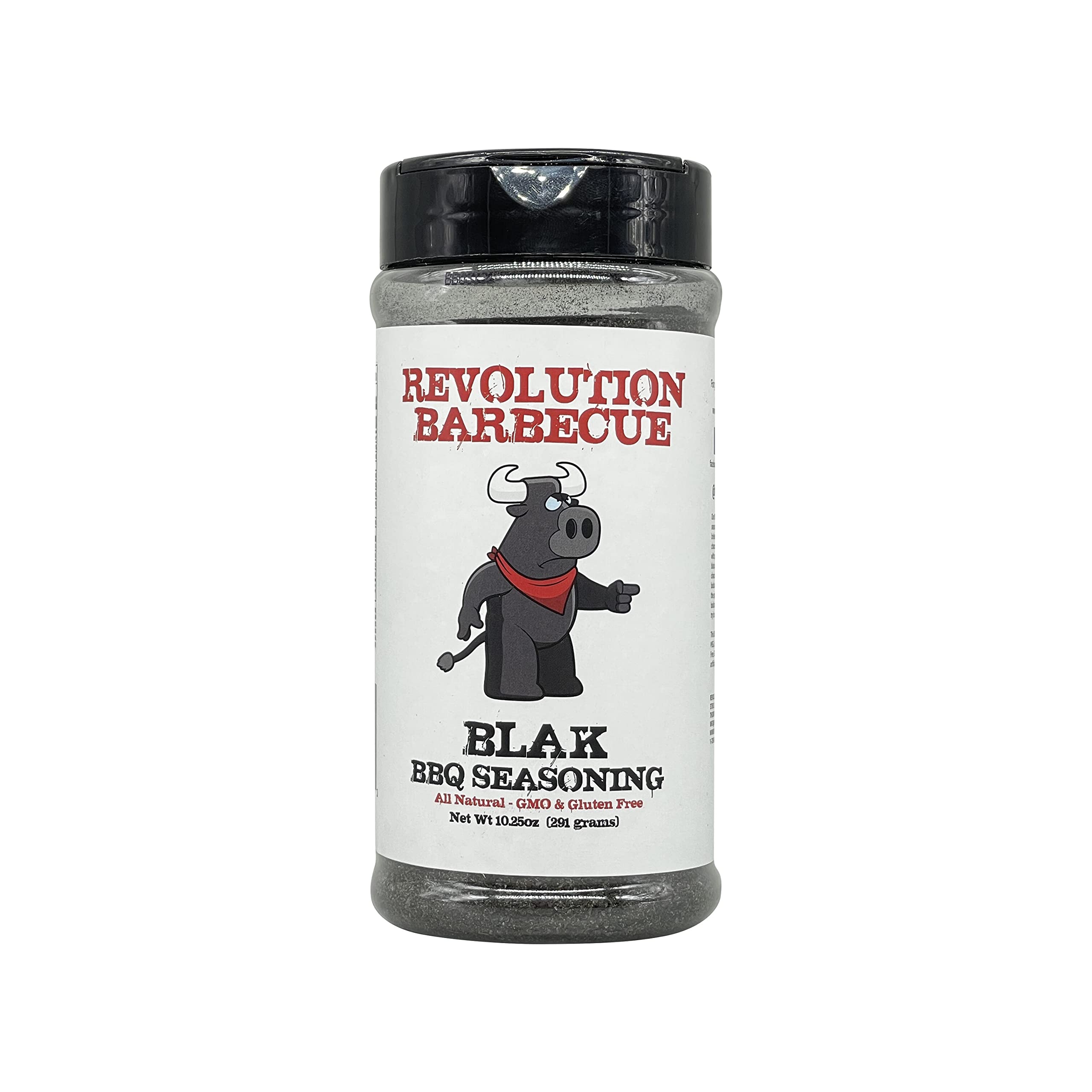 Premium Black Charcoal BBQ Seasoning - All Natural Gourmet Spice Rub for Steak, Brisket, Chicken & Grilled Meats | Perfect for Backyard BBQs, Tailgating & Outdoor Cooking