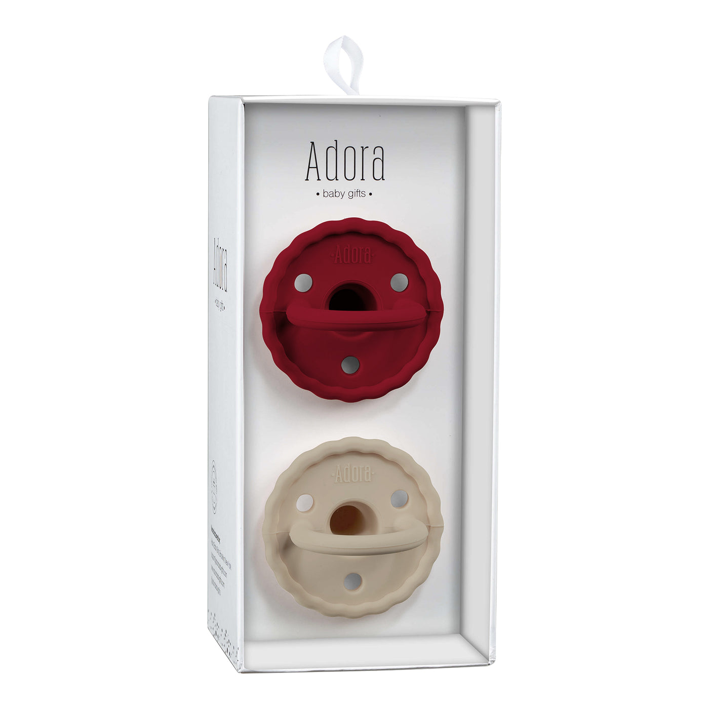 Adorable Baby Pacifier Set with Scallop Design - Soothing & Safe for Newborns & Infants - Perfect for Daycare, Travel & Bedtime Comfort