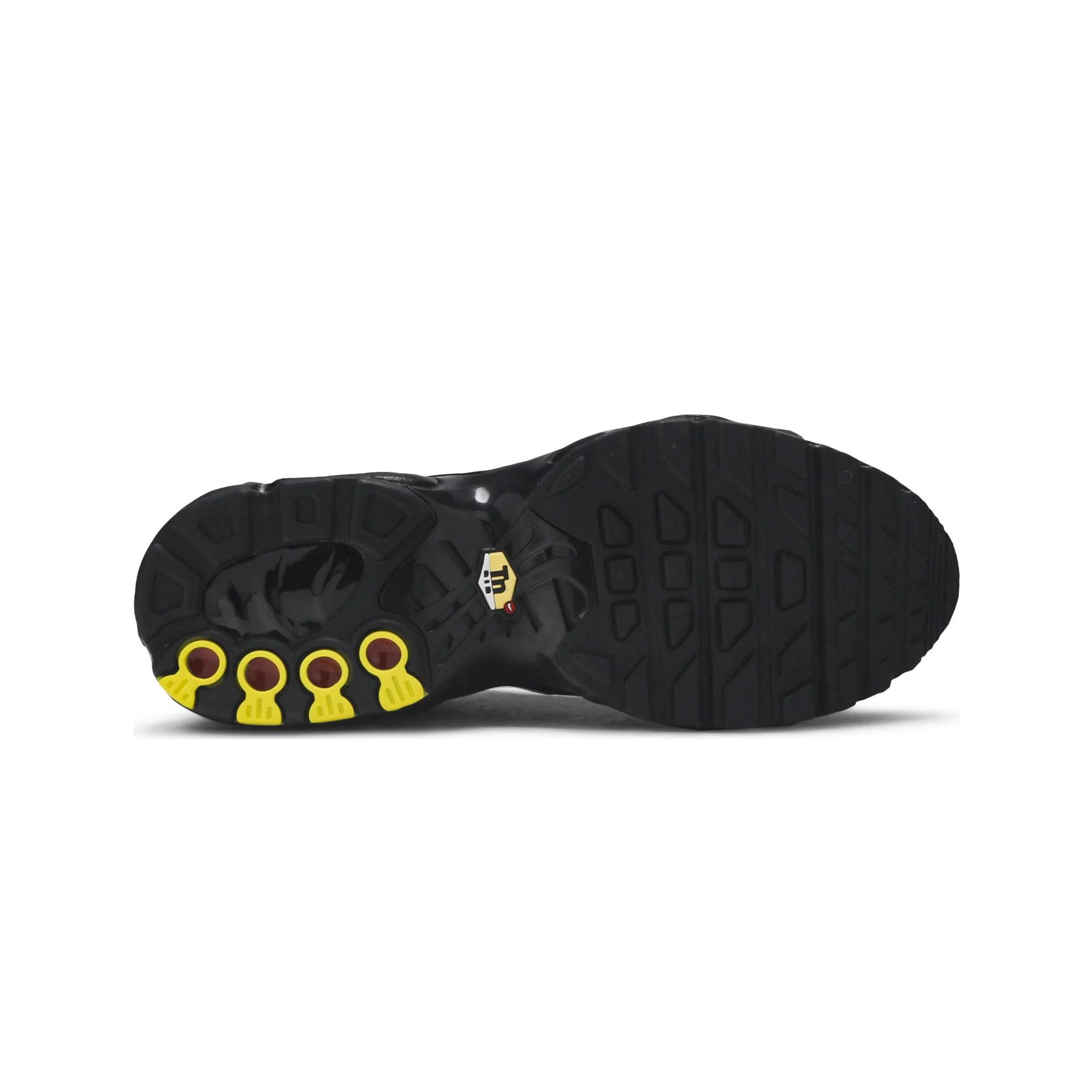 Nike Air Max Plus 'Triple Black' GS Running Shoes for Women (2020) - Comfortable Cushioned Sneakers for Gym, Workout & Casual Wear