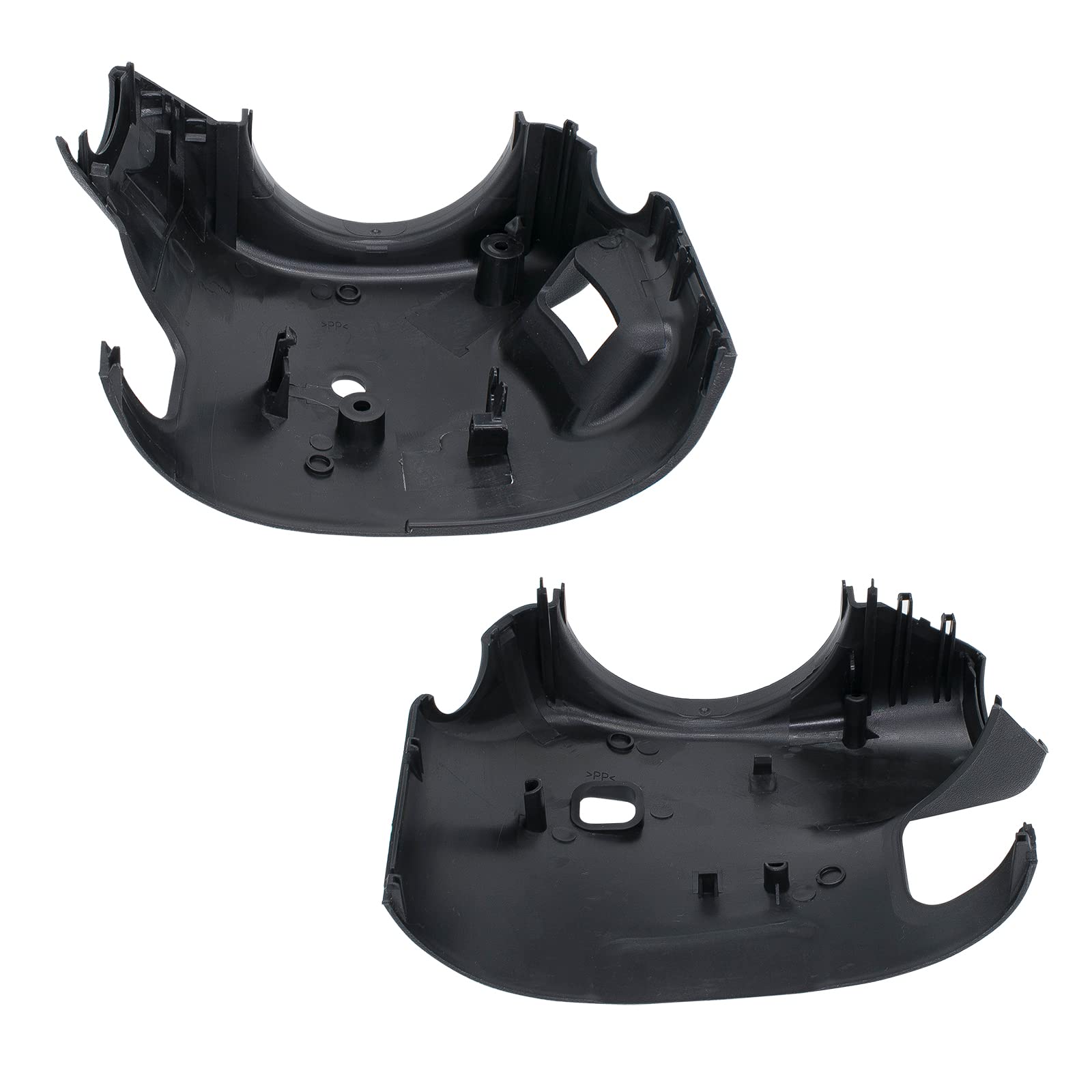 NHILES Ebony Steering Column Trim Cover Kit - Compatible with 2000-2005 Chevy Silverado, GMC Sierra, Tahoe & Suburban - Replaces OEM 26078127/26072993 - Upgrade Your Truck Interior with Durable Replacement Part for Enhanced Driving Comfort
