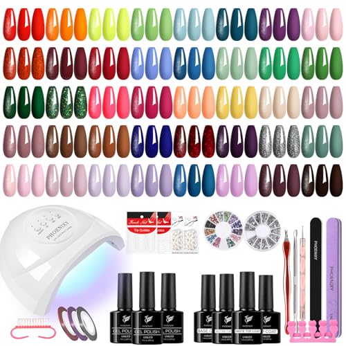 44 PCS Red Purple Blue Collection
