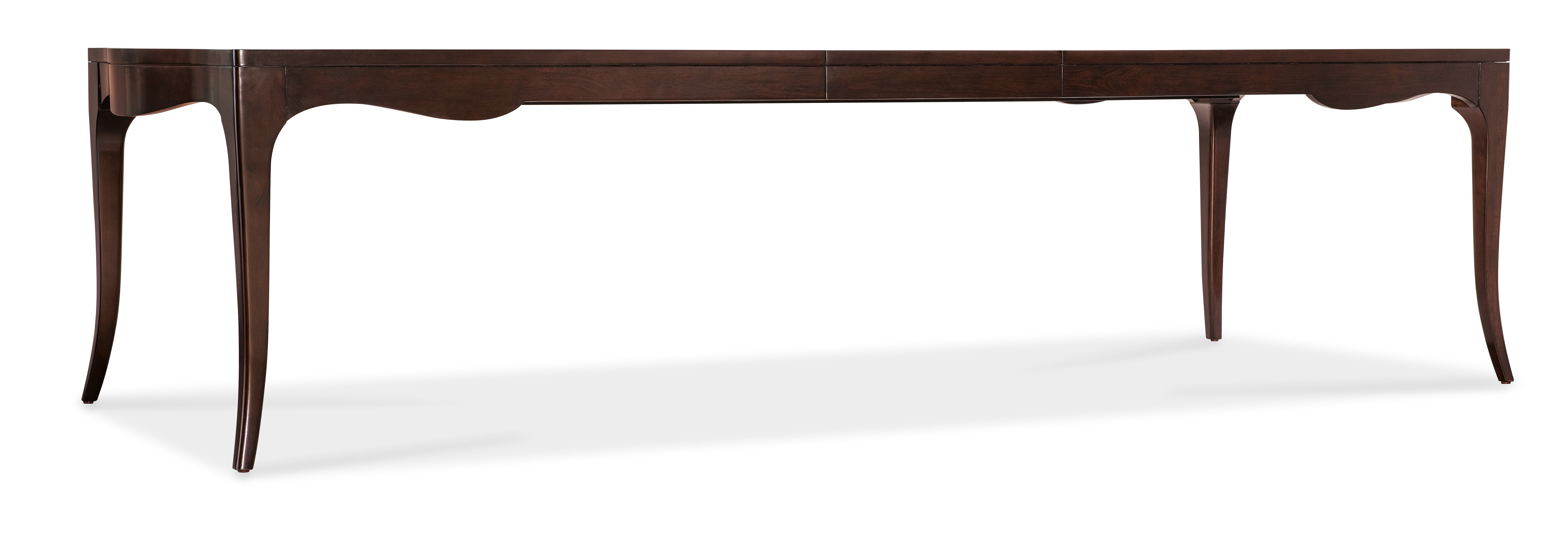 Bella Donna Extendable Rectangle Dining Table with 22 Inch Leaf - Modern Expandable Kitchen Table for Small Space, Dinner Parties & Family Gatherings