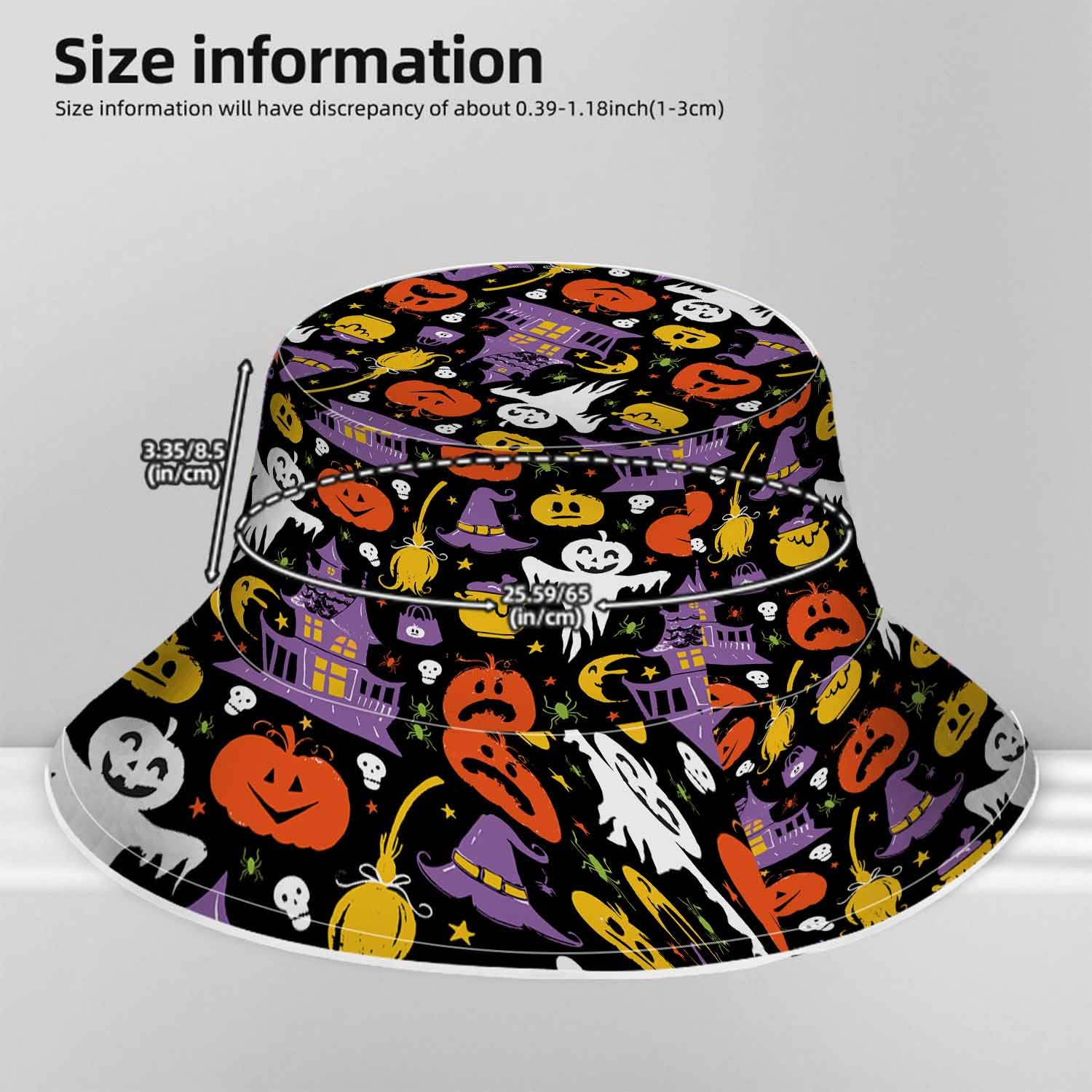 WONDERTIFY White Tulips Bucket Hat for Women - Summer Floral Sun Hat with Wide Brim - Perfect for Beach, Garden, and Outdoor Activities