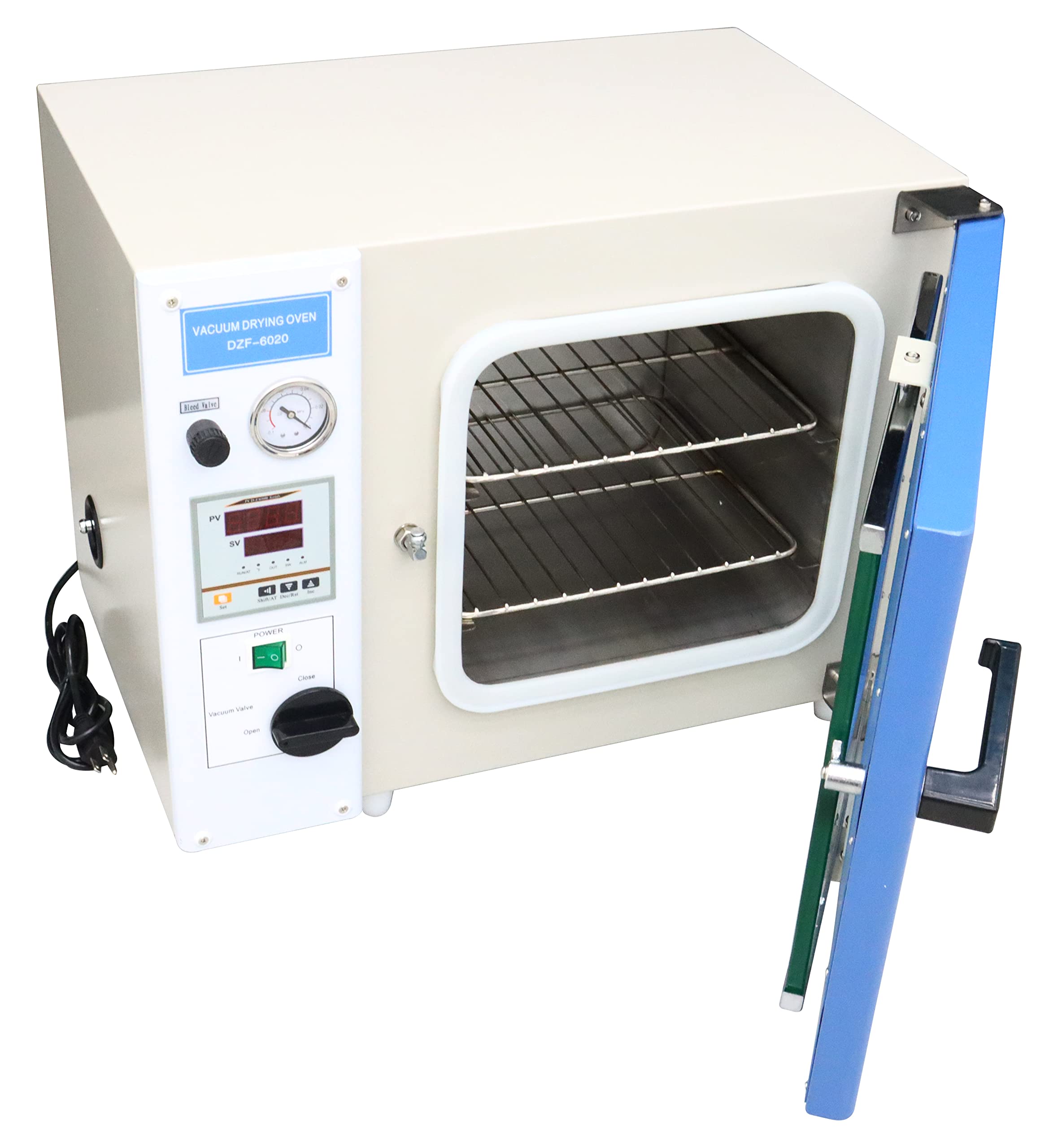 1.9 Cu Ft Vacuum Drying Oven for Industrial & Lab Use - Precise Temperature Control Heat Treat Equipment | Ideal for Electronics, Pharmaceuticals & Material Testing