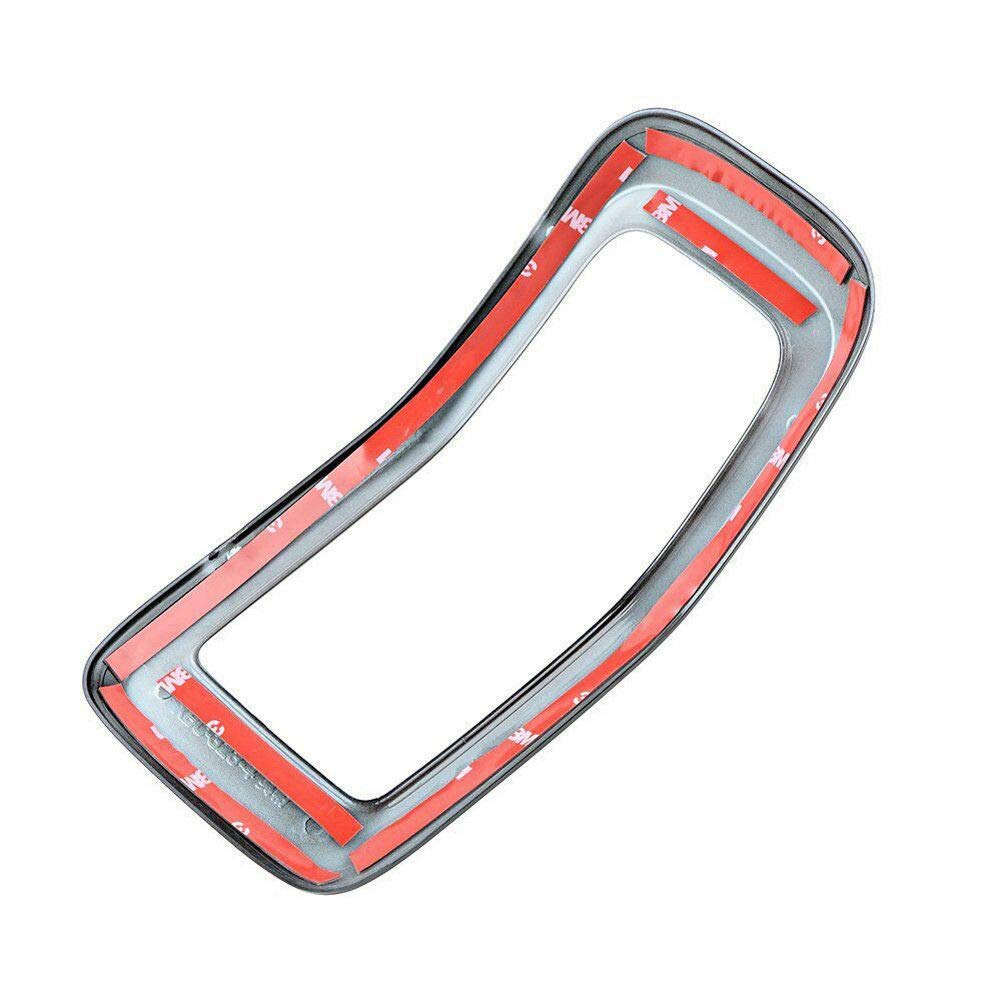 2014-2018 Jeep Cherokee Front Grille Inserts Cover Rings Frame Trim Kit - 7PC Black Set for Off-Road Protection & Style Upgrade | Perfect for Jeep Mods, Car Shows & Daily Driving