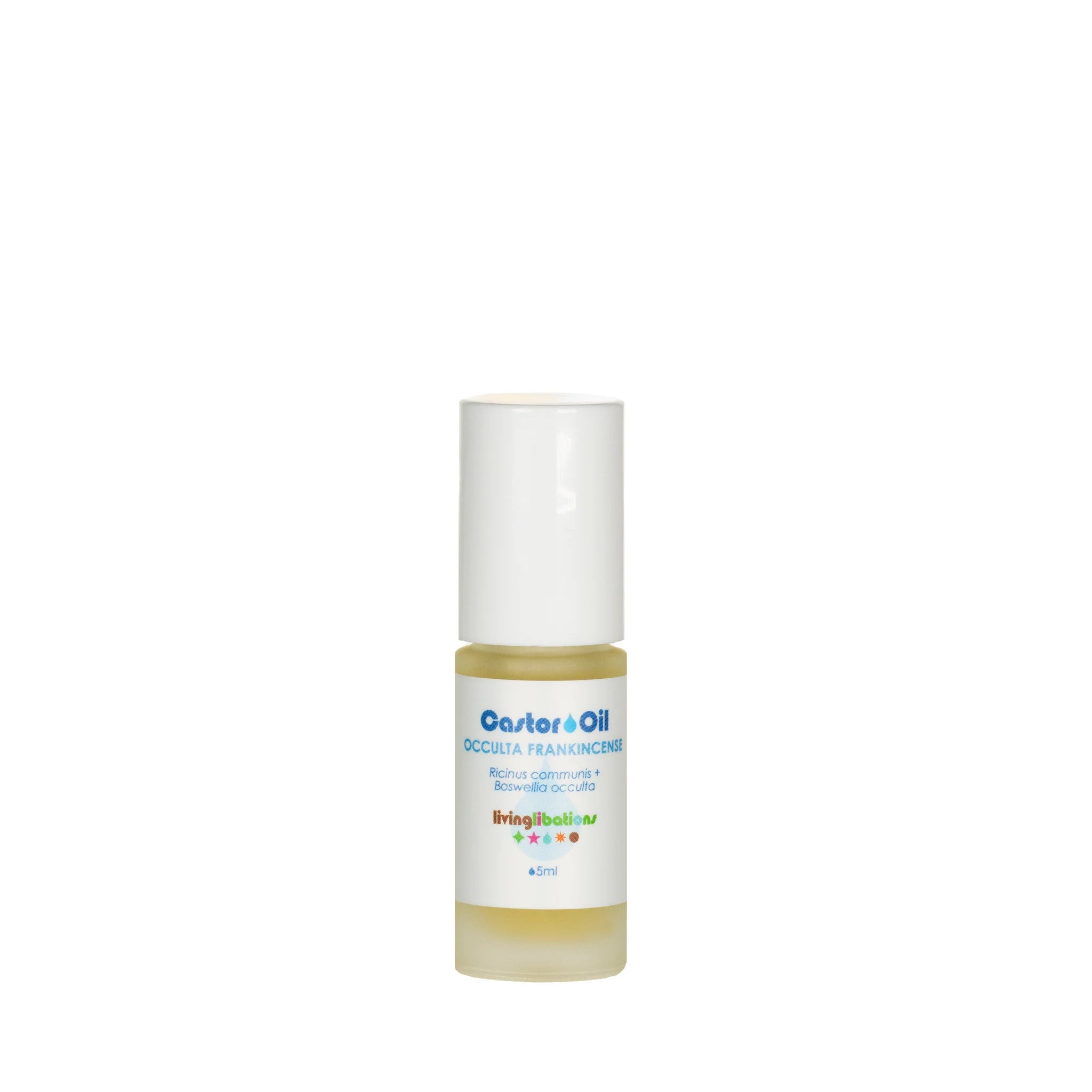 Organic Castor Oil with Frankincense Essential Oil - Pure & Natural Hair Growth, Skin Care & Aromatherapy Solution for Healthy Scalp, Eyelashes & Relaxation