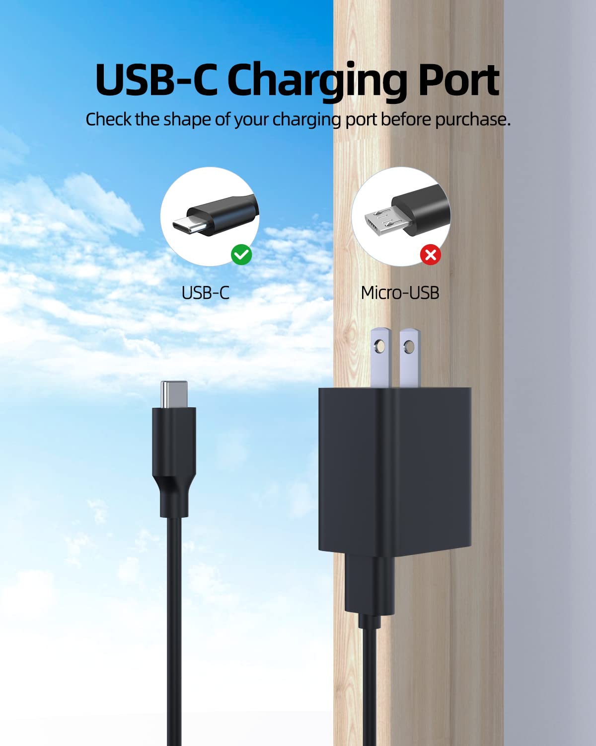 18W USB C Fast Charger for Lenovo Tablets - Quick Charge Power Adapter for Lenovo Tab M10, P11, Yoga - Perfect for Home, Office & Travel Use
