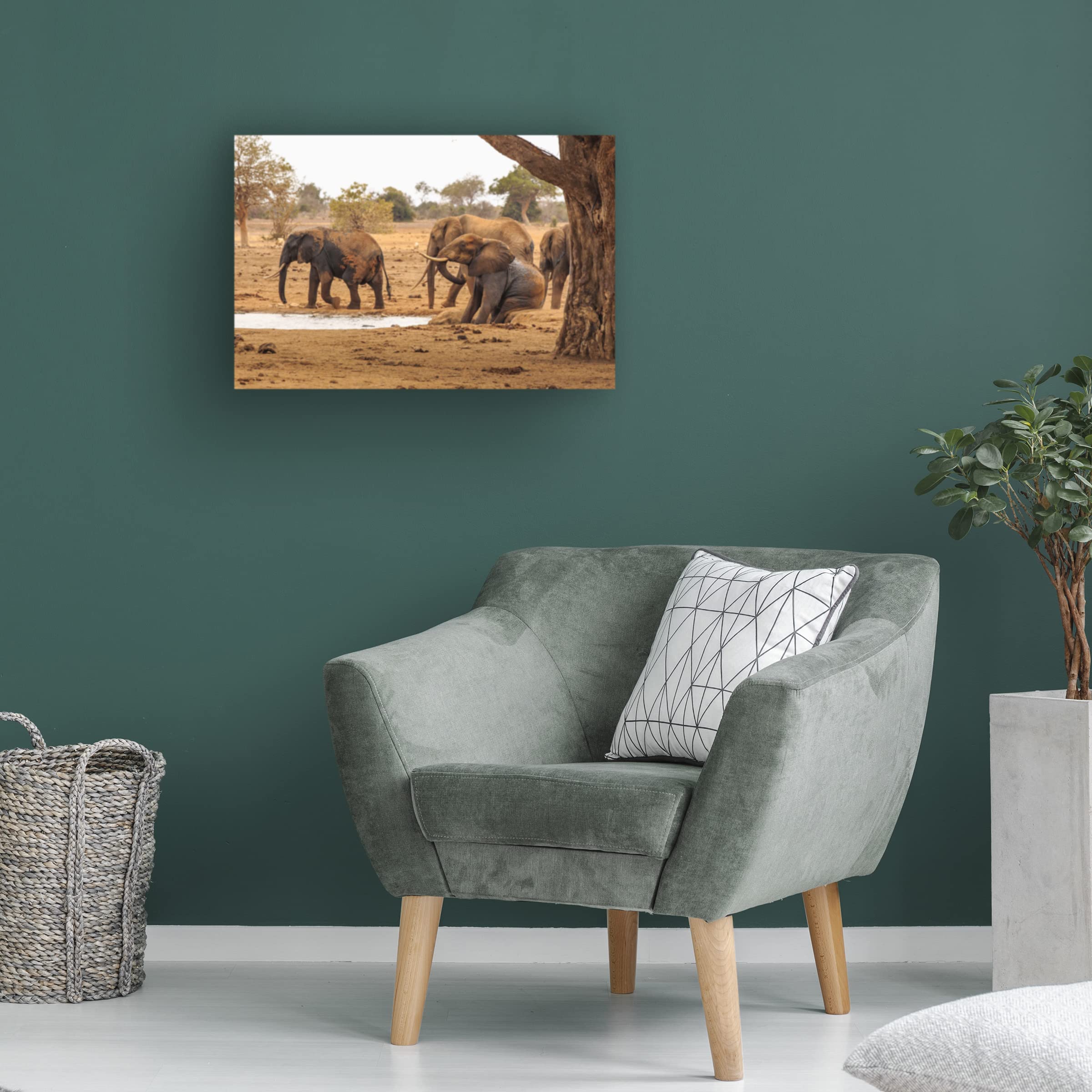 Massimo Mei 'Refreshing' Canvas Art Print - Modern Wall Decor for Living Room, Bedroom & Office - Trademark Fine Art Collection
