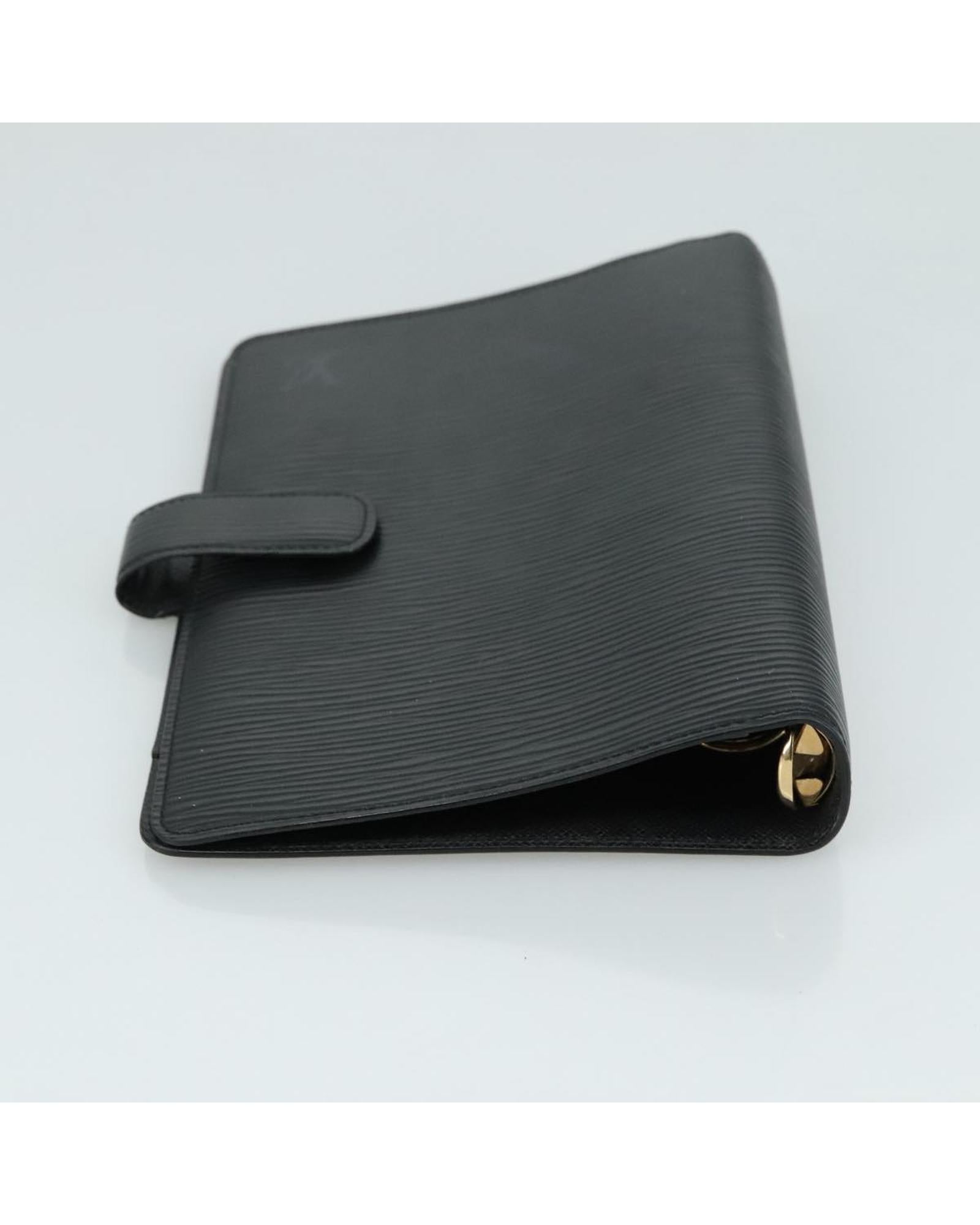 Louis Vuitton Agenda PM Epi Leather Planner - Slim Refillable Organizer for Business & Personal Use - Perfect for Meetings, Travel & Daily Scheduling