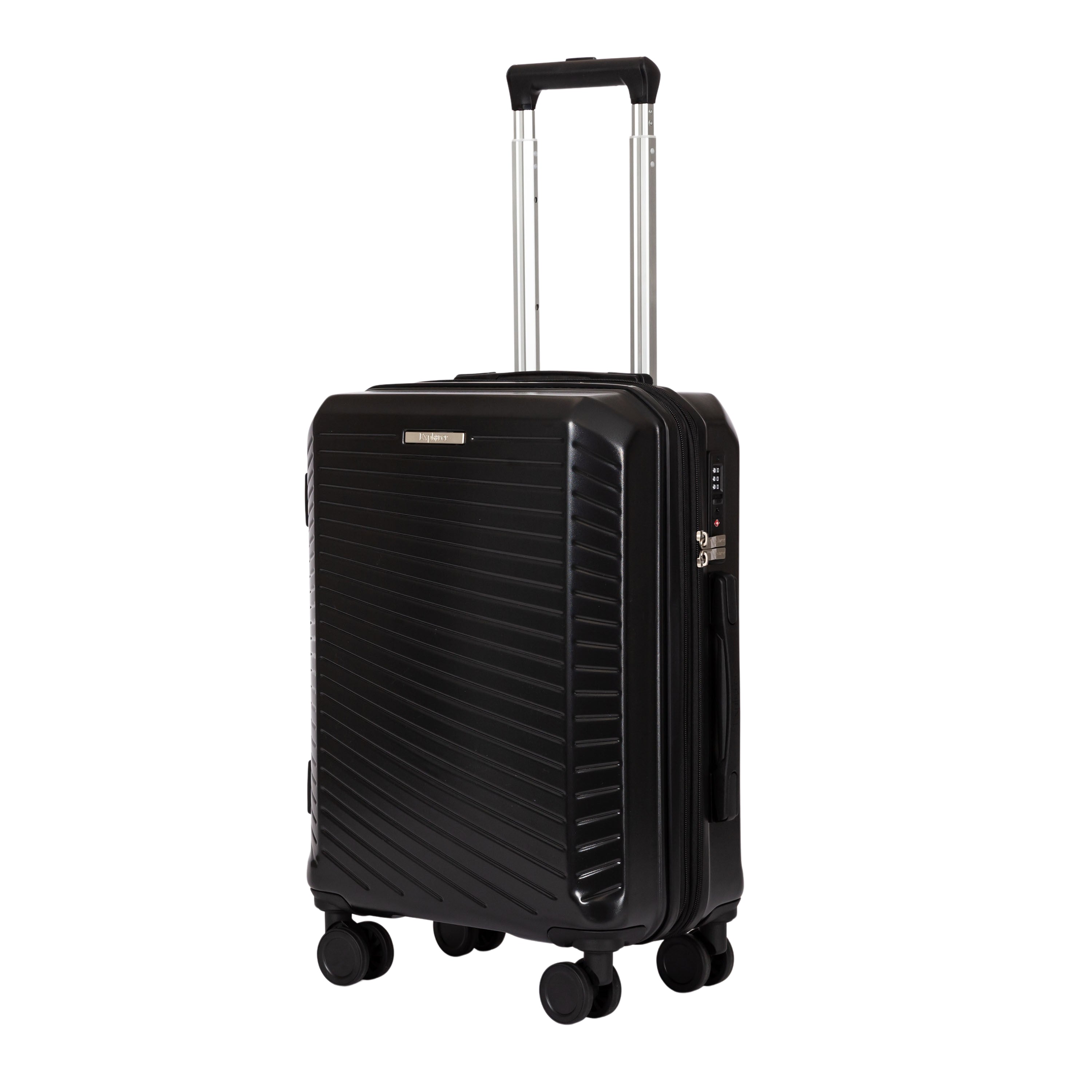 Explorer Passport Anti-Theft Expandable 3-Piece Luggage Set - Lightweight Carry-On Suitcase with TSA Lock for Travel, Business Trips & Vacations