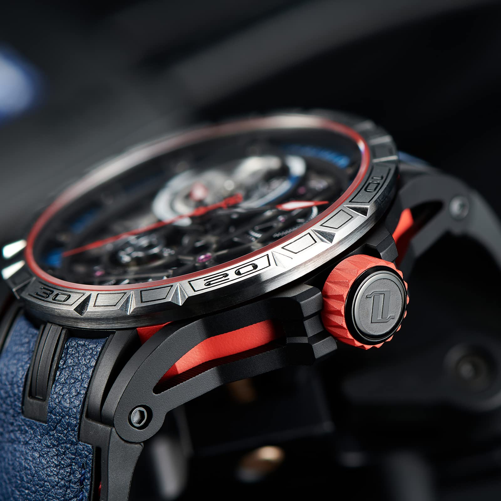 Luxury Automatic Skeleton Dial Steel Watch for Men - Top Brand Designer Wristwatch with Genuine Leather Strap - Perfect for Business, Formal Events & Everyday Wear