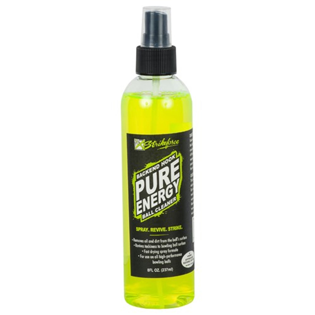 KR Strikeforce Pure Energy Ball Cleaner 8oz - Bowling Ball Cleaner & Polish for Peak Performance | Perfect for League Play & Tournament Preparation