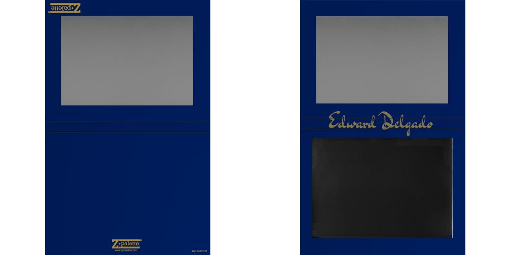 Custom Extra Large Magnetic Z Palette for Makeup Artists - Perfect for Organizing Eyeshadows, Blushes & Makeup Pans (10