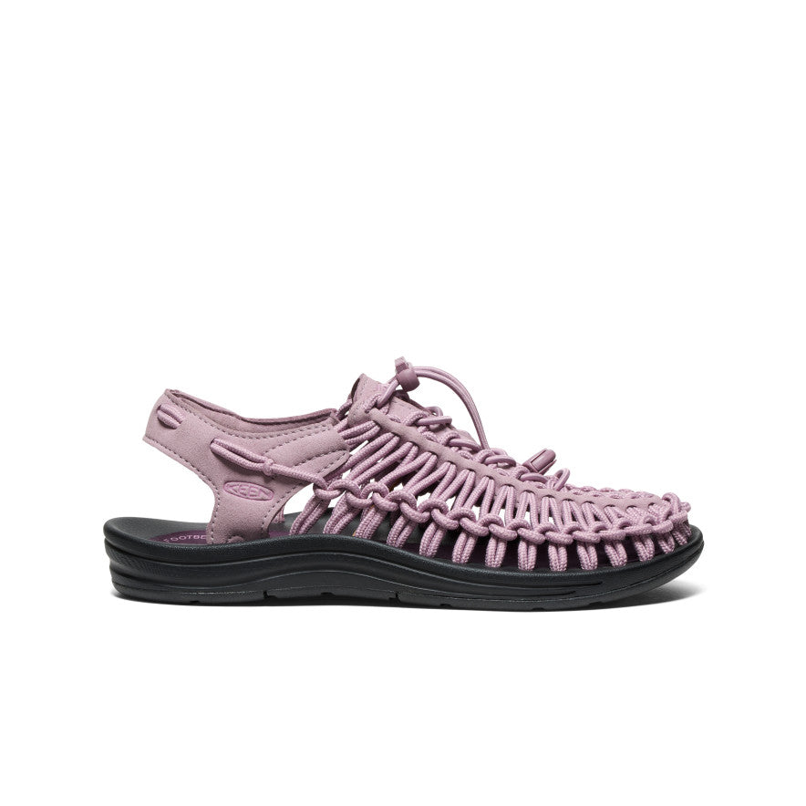 Women's UNEEK Comfortable Slip-On Sneakers - Toadstool/Black | Lightweight & Breathable for Walking, Travel & Casual Wear
