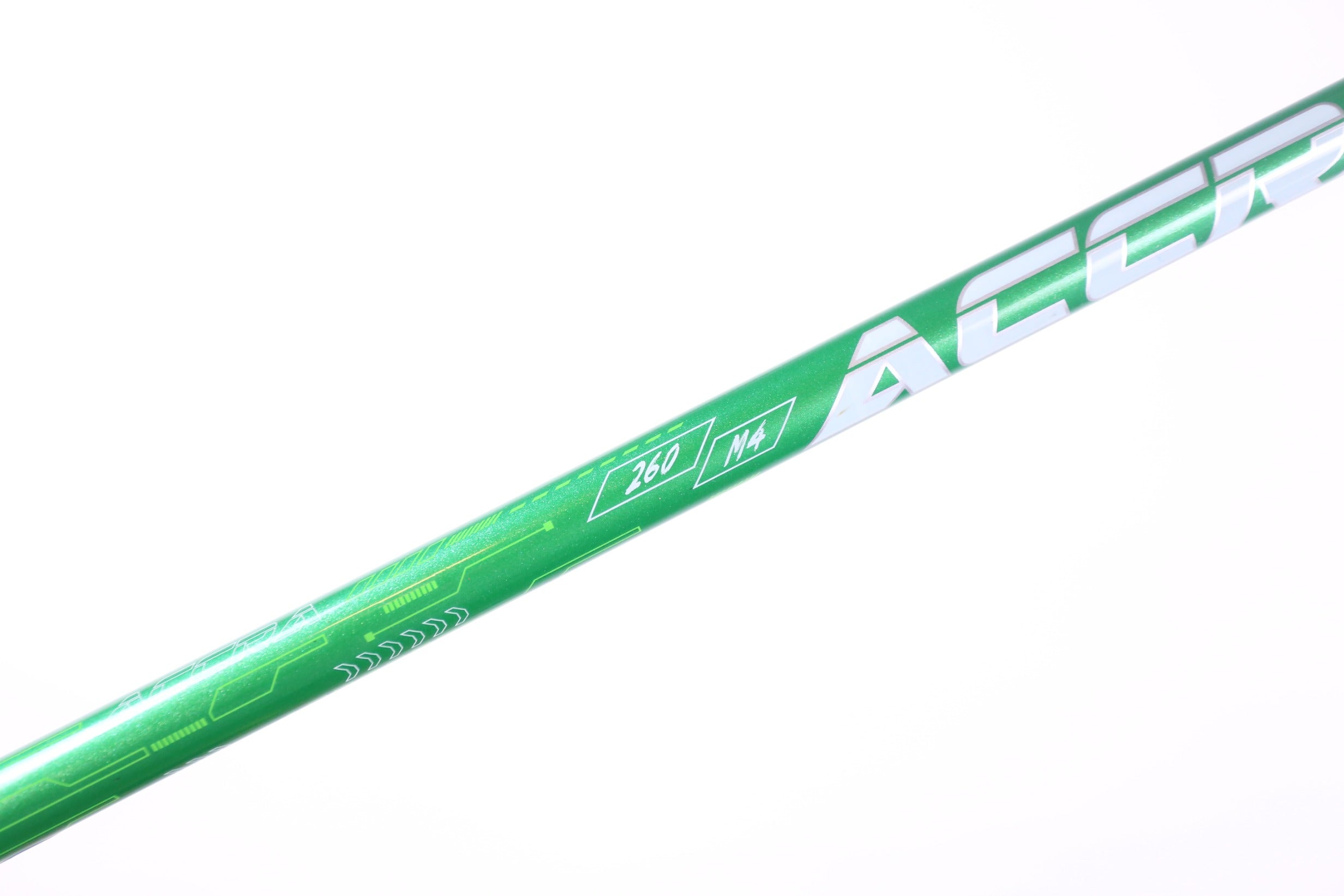 Premium Used Accra GX Green 260 Stiff Graphite Driver Shaft 44