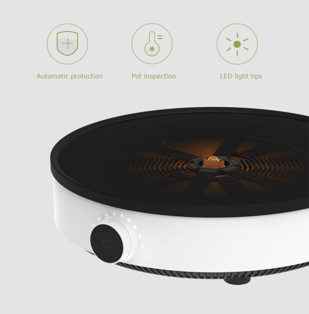 2100W Portable Induction Cooktop with 9 Power Levels - One-Touch Control, Stainless Steel Pot Compatible, Perfect for Camping, Dorm Cooking & Small Kitchen Spaces