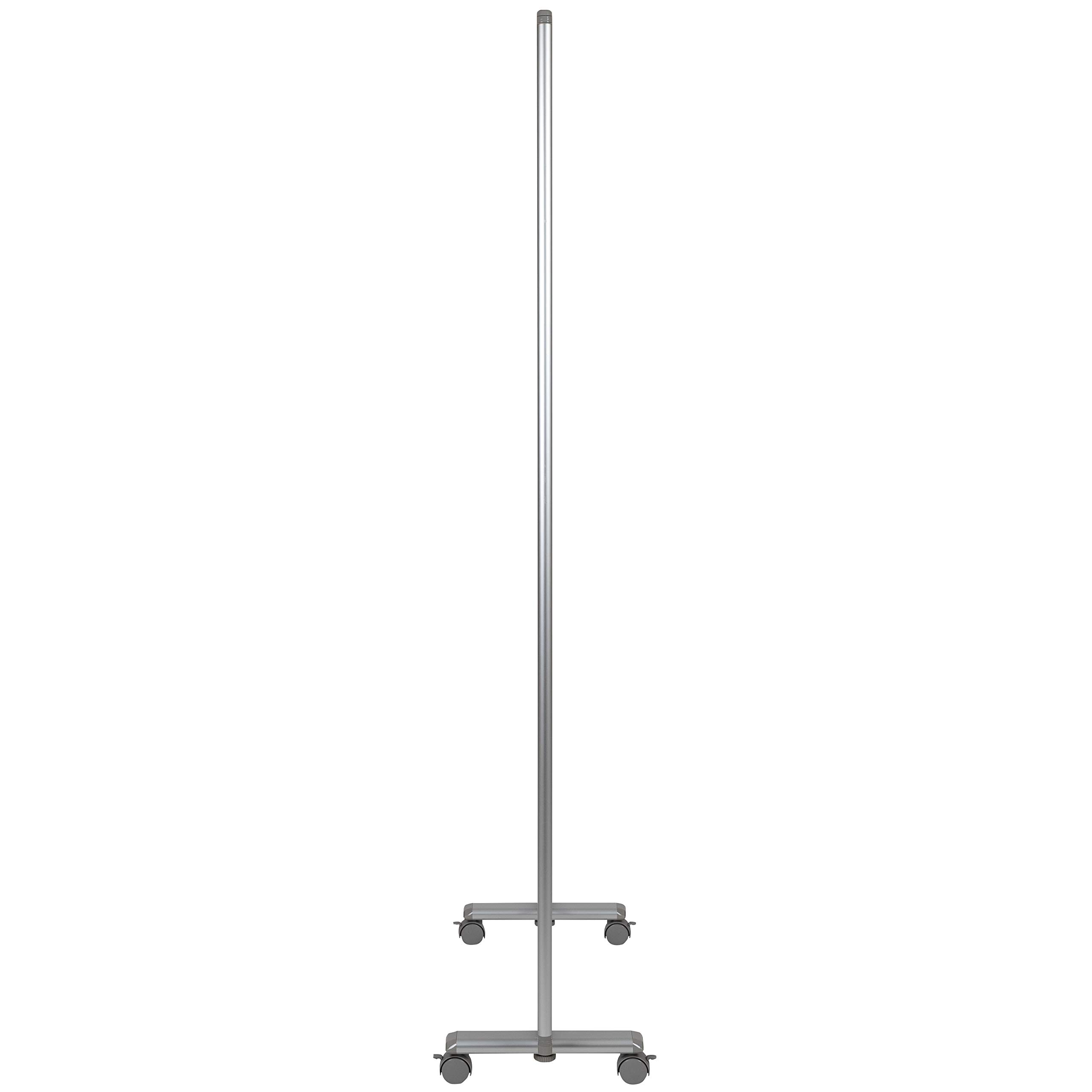 Portable Clear Room Divider Partition - Freestanding Mobile Sneeze Guard Screen for Office, Restaurant, Lobby & Public Areas | Privacy Protection & Social Distancing Solution