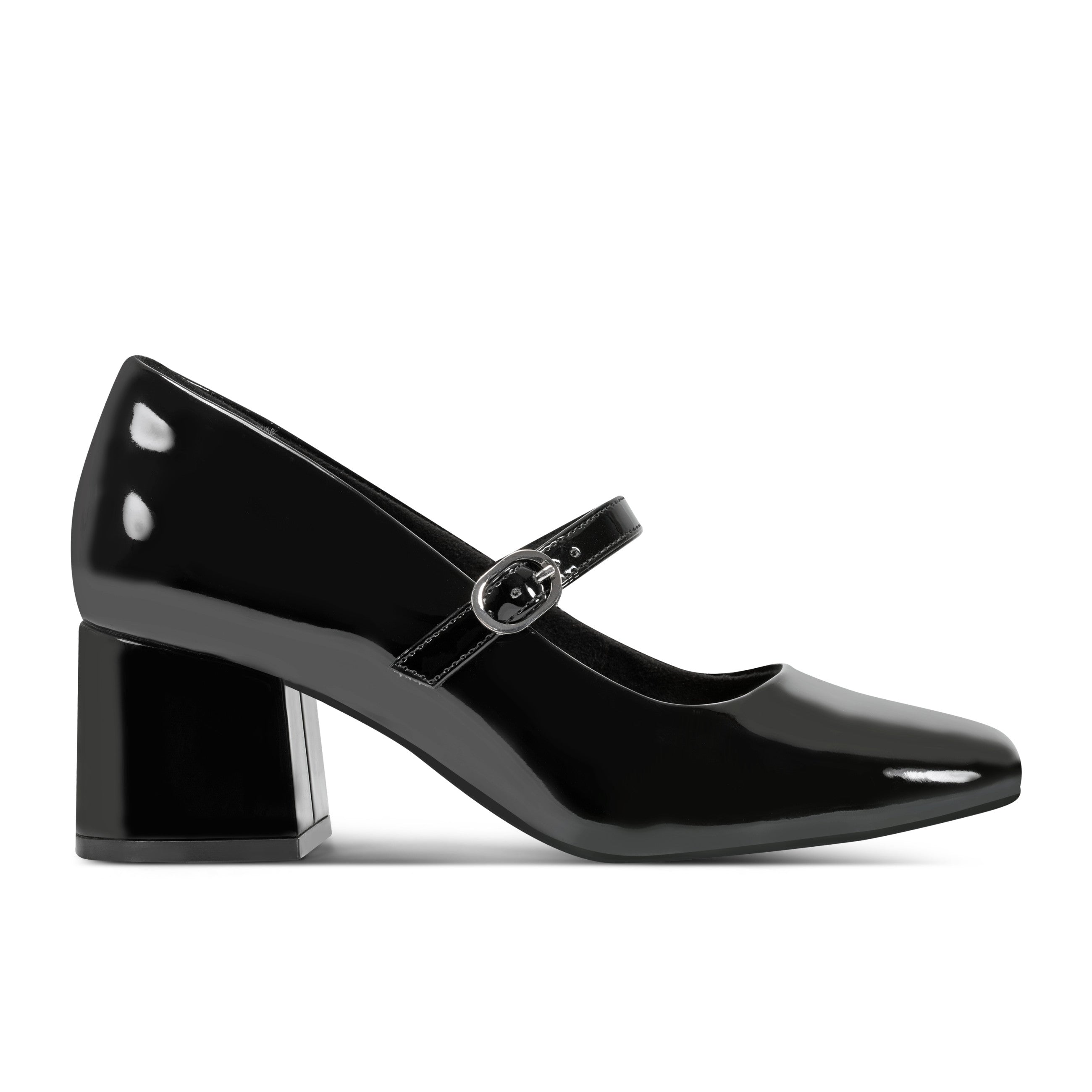 Women's Xena Block Heel Mary Jane Pumps - Comfortable Dress Shoes for Work, Office & Special Occasions | Classic Pointed Toe & Ankle Strap Design