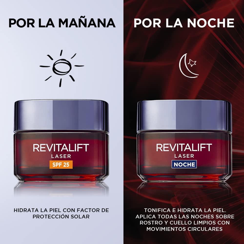 L'Oreal Paris Revitalift Anti-Aging Night Cream, 1.7 oz - Hydrating & Wrinkle Repair for Face & Neck - Perfect for Dry Skin & Overnight Skin Rejuvenation