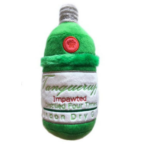 Tanqueray Imported Gin Dog Toy - Durable Chew Toy for Small & Large Dogs, Perfect for Playtime & Training - Best for Indoor & Outdoor Use