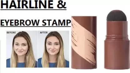 Wiffy 2-in-1 Hair & Eyebrow Powder - Natural Brow Filler & Hairline Shadow - Waterproof Eyebrow Makeup for Thicker Brows & Hairline - Perfect for Daily Use & Special Occasions