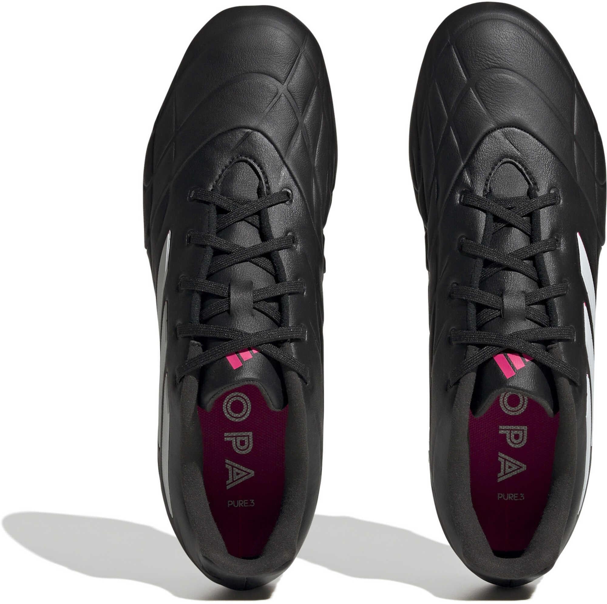 Adidas Copa Pure.3 Firm Ground Soccer Cleats for Men - Lightweight Football Shoes for Training & Matches - Perfect for Turf & Outdoor Play