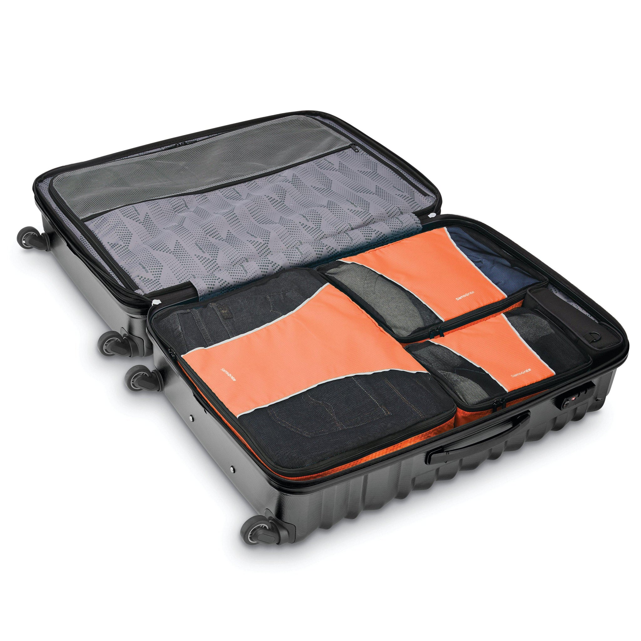 Samsonite 3-Piece Packing Cube Set - Lightweight Travel Organizers for Suitcases & Backpacks - Perfect for Business Trips, Vacations & Weekend Getaways