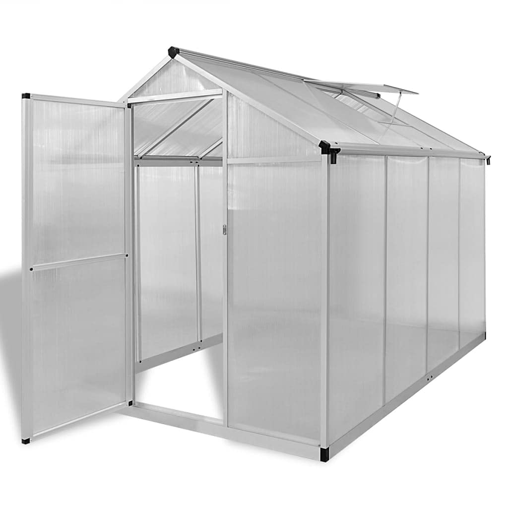 Premium Outdoor Garden Greenhouse with Vents & Drainage - 49.5ft² Reinforced Aluminum Frame for Growing Flowers & Plants | Perfect for Backyard Gardening, Urban Farming & Plant Enthusiasts (Fast Delivery)