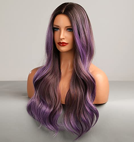 Platinum Blonde Ombre Lace Front Wig - Natural Looking Human Hair Wig for Women | Perfect for Cosplay, Parties & Daily Wear