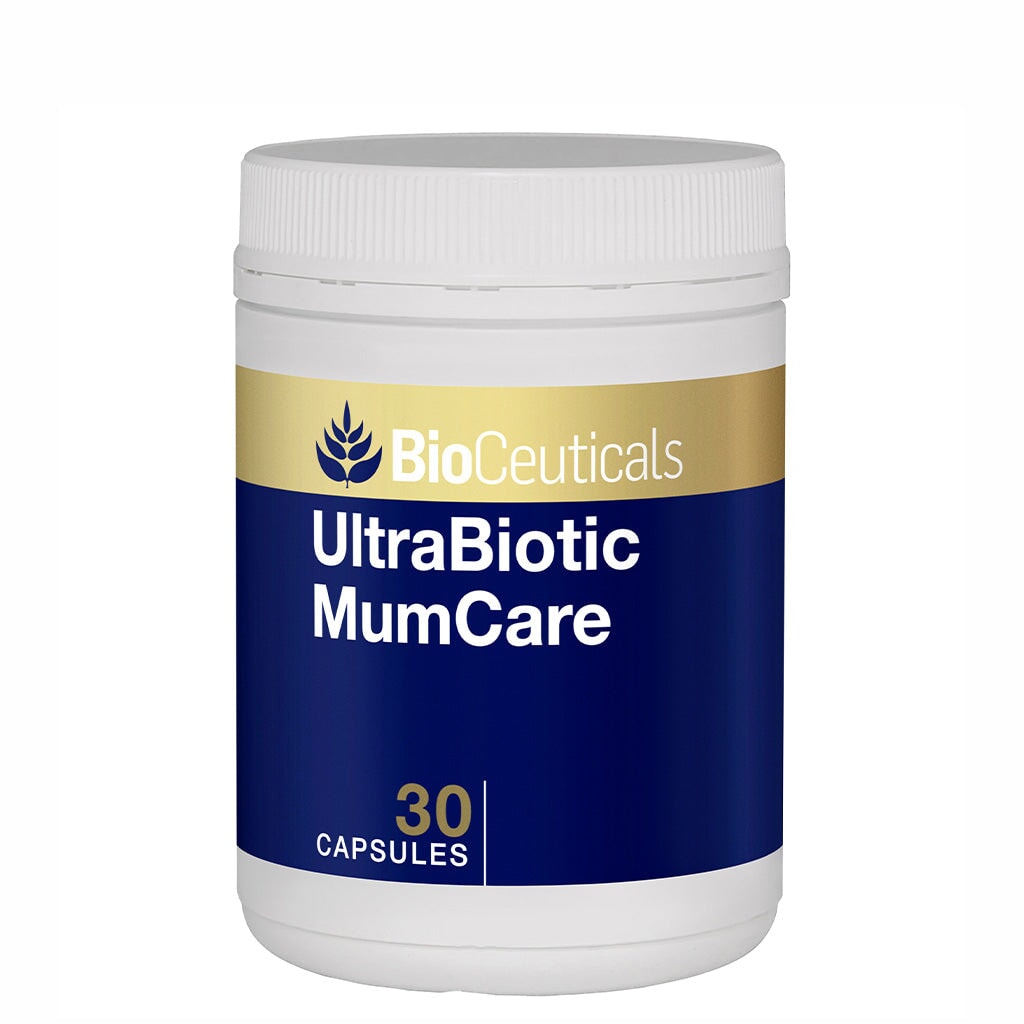 BioCeuticals UltraBiotic Mum Care - Probiotic Supplement for Pregnant & Nursing Women - Supports Digestive & Immune Health - Prenatal & Postnatal Wellness Essential