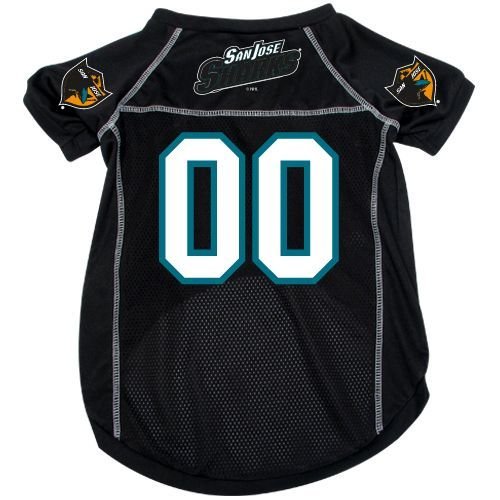 San Jose Sharks NHL Hockey Dog Jersey for Pets - Medium Size - Perfect for Game Day & Pet Costume Parties