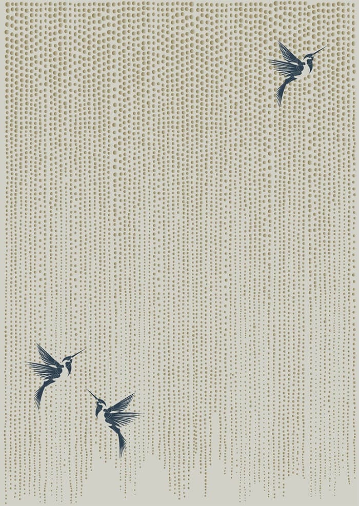 Wisteria Hand Tufted Area Rug - Soft Floral Bohemian Decor for Living Room, Bedroom & Nursery - Pre Order Now