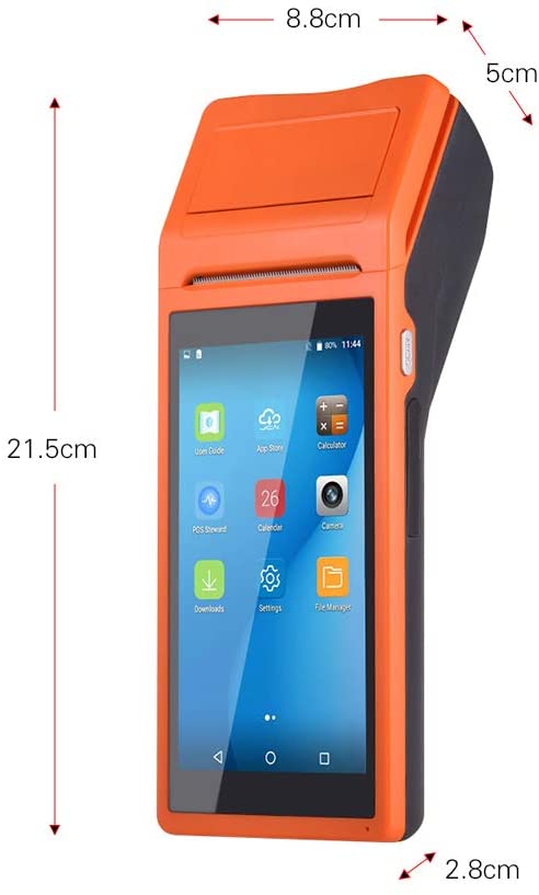 P58 S1/S2 Wireless Handheld POS Terminal - Bluetooth Barcode Scanner for Retail Stores, Restaurants & Mobile Payments | Fast Checkout Solution for Small Businesses
