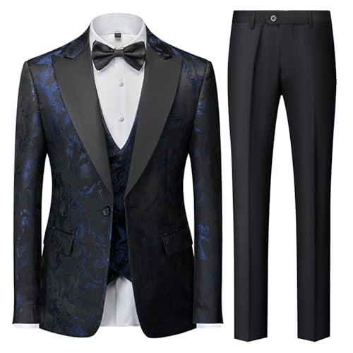 Printed Blue