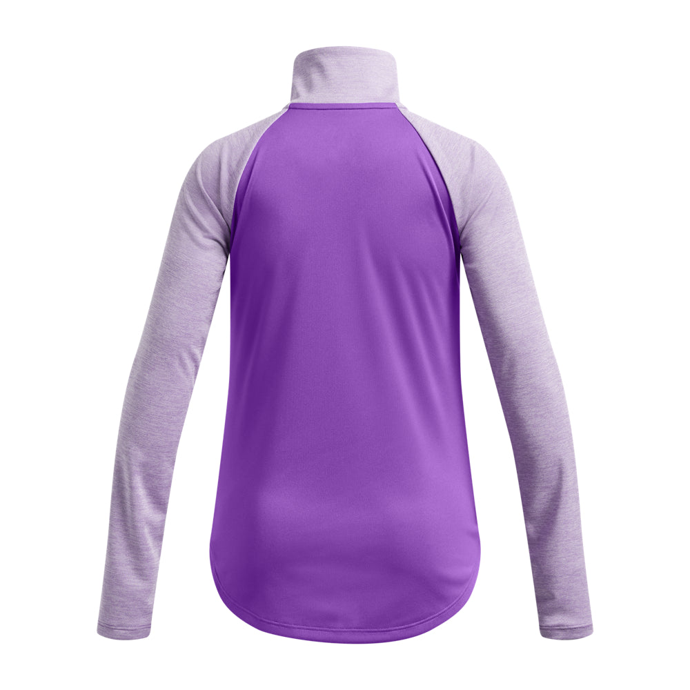 Under Armour Youth Tech 1/4 Zip Pullover for Girls - Lightweight Performance Fleece Jacket for Running, Training & Outdoor Activities